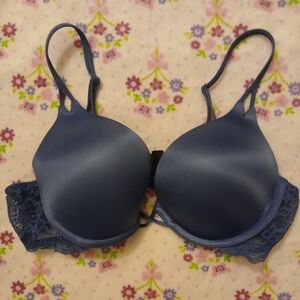 Victoria's Secret Midnight Blue Lace Bra